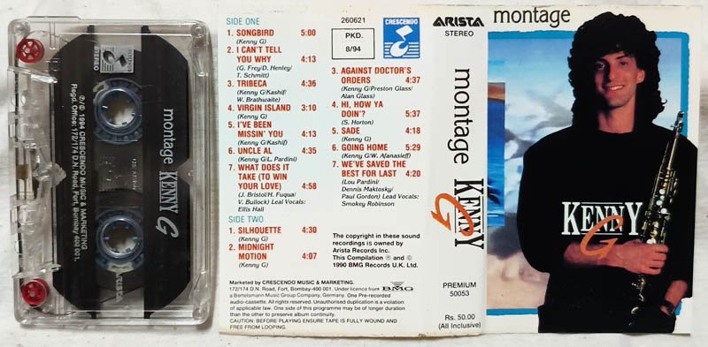 Montage Kenny G Audio Cassette