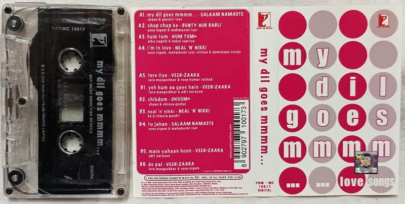 My Dil Goes mmmm Hindi Audio Cassette