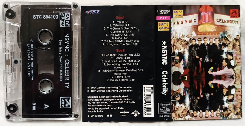 NSYNC Celebrity Audio Cassette