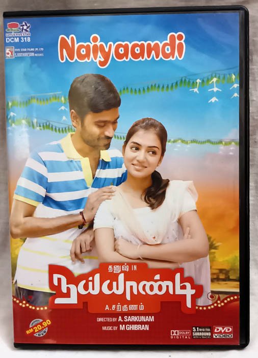 Naiyaandi Tamil Movie DVD