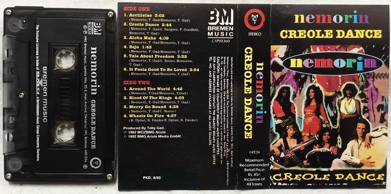 Nemorin Creole Dance Audio Cassette