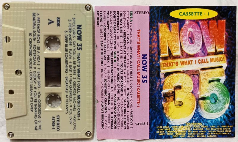 Now 35 That is What I Call Music Audio Cassette