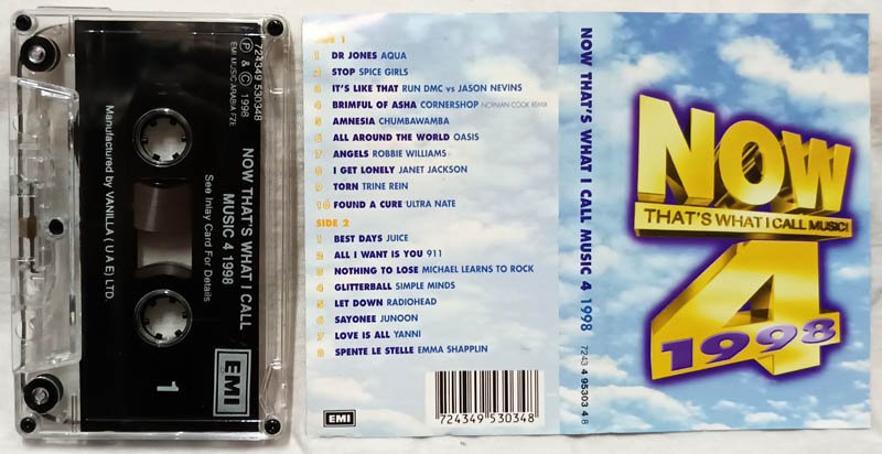 Now That is What I Call Music 4 1998 Audio Cassette