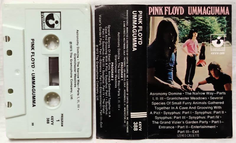 PINK FLOYD - UMMAGUMMA Audio cassette