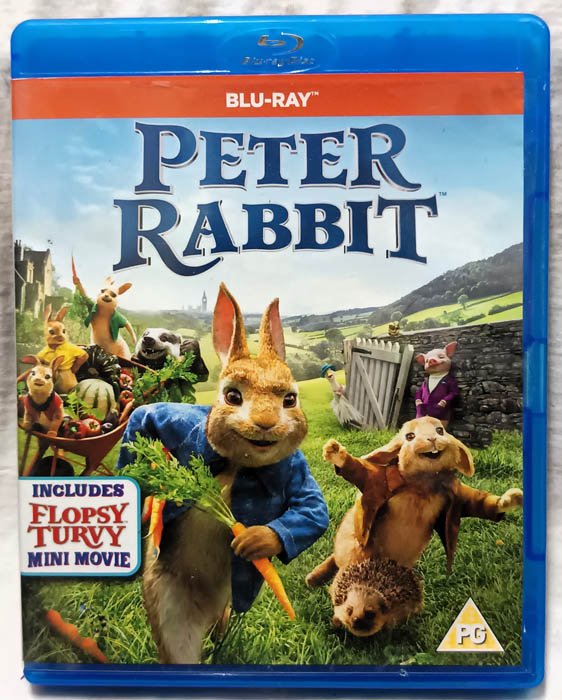 Peter Rabbit English Movie Blu-Ray Disc