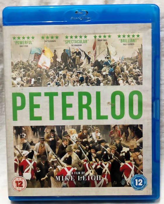 Peterloo English Movie Blu-Ray Disc