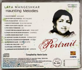 Portrait Lata Mangeshkar Haunting Melodies Audio cd