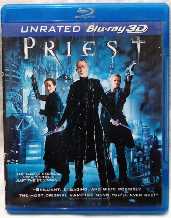 Priest English Movie Blu-Ray Disc