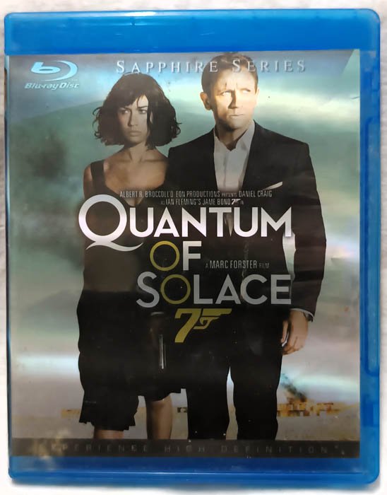 Quantum of Solace English Movie Blu-Ray Disc