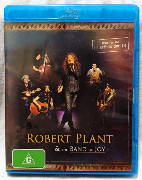 Robert Plant and The Band of Joy English Movie Blu-Ray Disc