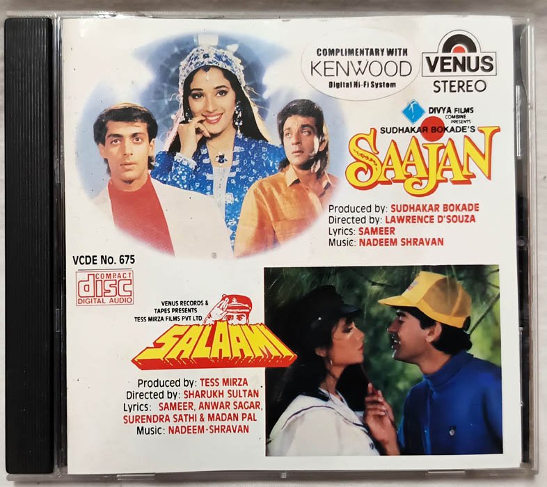 Saajan - Salaami Hindi Audio cd
