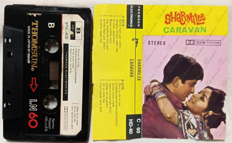Sharmilee-Caravan Hindi Audio Cassette