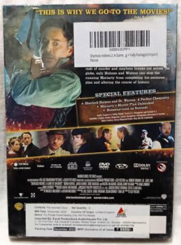 Sherlock Holmes A Game of Shadows English Movie Dvd