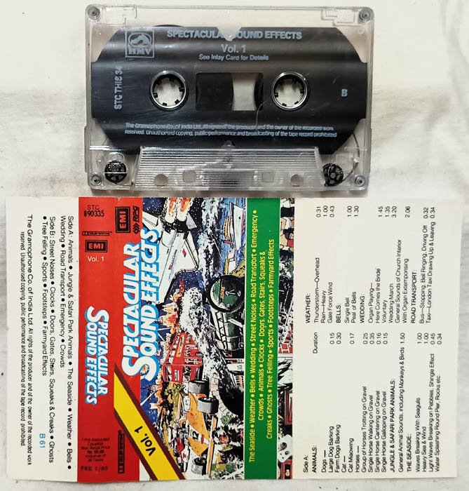 Spectacular Sound Effects Audio Cassette