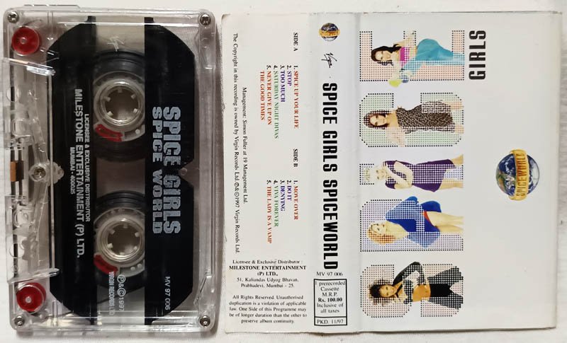 Spice Girls Album Audio Cassette