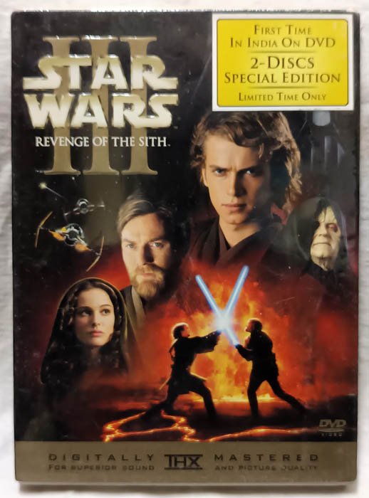 Star Wars III Revenge of The Sith English Movie Dvd