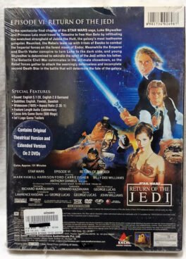 Star Wars IV Return of The Jedi English Movie Dvd Sealed Pack
