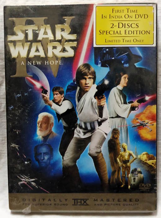 Star Wars New Hope English Movie Dvd