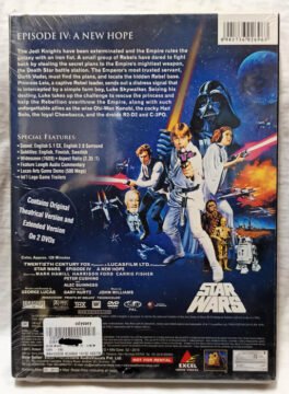 Star Wars New Hope English Movie Dvd Sealed Pack