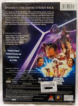 Star Wars The Empire Strikes Back English Movie Dvd Sealed Pack