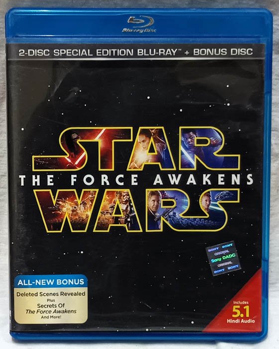Star Wars The Force Awakens English Movie Dvd