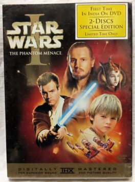 Star Wars The Phantom Menace English Movie Dvd Sealed Pack