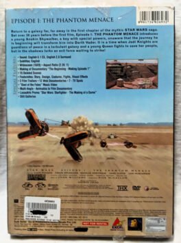 Star Wars The Phantom Menace English Movie Dvd Sealed Pack