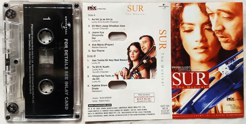 Sur The Musical Hindi Audio Cassette By M.M.Kreem