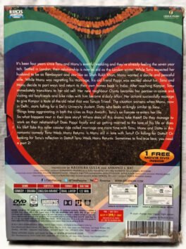 Tanu Weds Manu Hindi Movie DVD