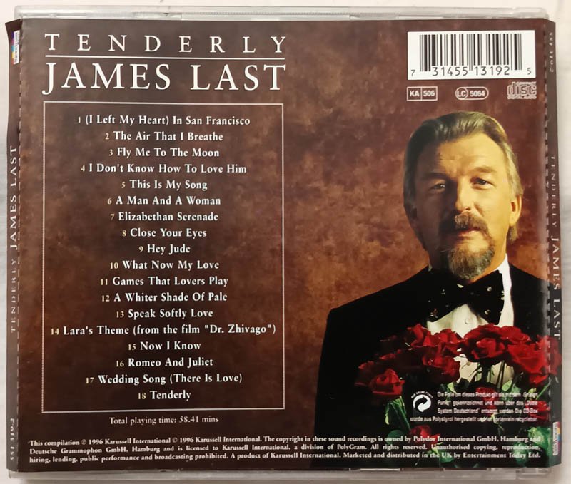 Tenderly James Last Audio cd