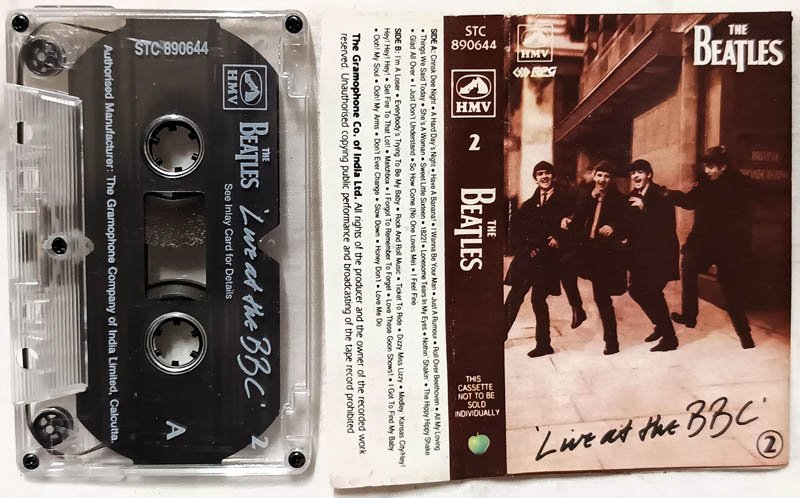 The Beatles Live at the BBC Vol.2 Audio Cassette