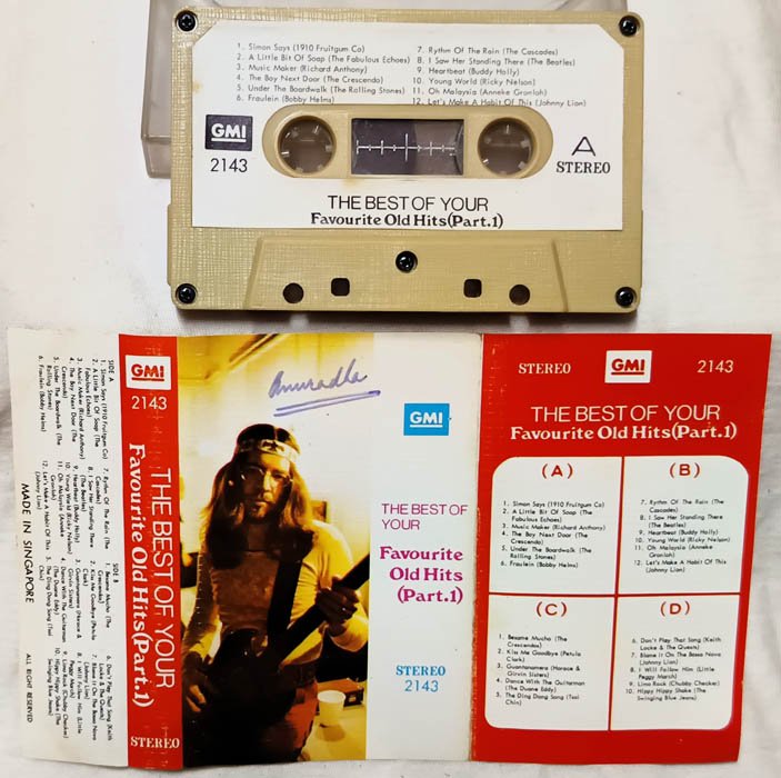 The Best of Your Favourite Old Hits Part.1 Audio Cassette