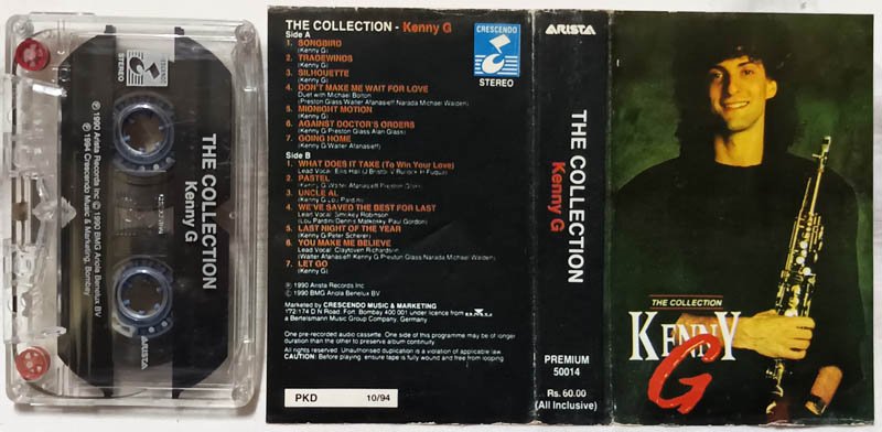 The Collection Kenny G Audio Cassette