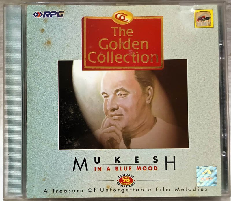 The Golden Collection Mukesh in a Blue Mood Hindi Audio CD