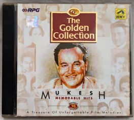 The Golden Collection Mukesh Memorable Hits Hindi Audio CD
