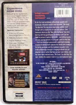 The Good The Bad and The Ugly English Movie DVD