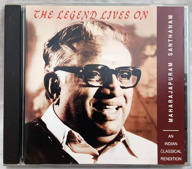 The Legend live on Maharajapuram Santhanam Audio cd