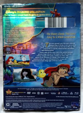 The Little Mermaid Blue Ray + DVD