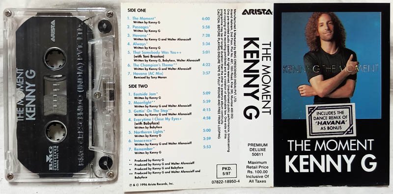 The Moment Kenny G Audio Cassette