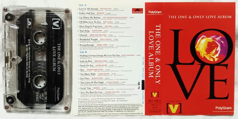 The One and Only Love Album Audio Cassette