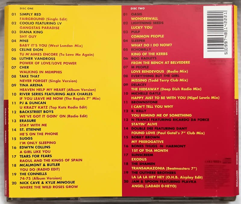 Top of the pop Audio cd.