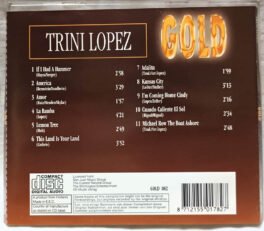Trini Lopez Gold Audio cd