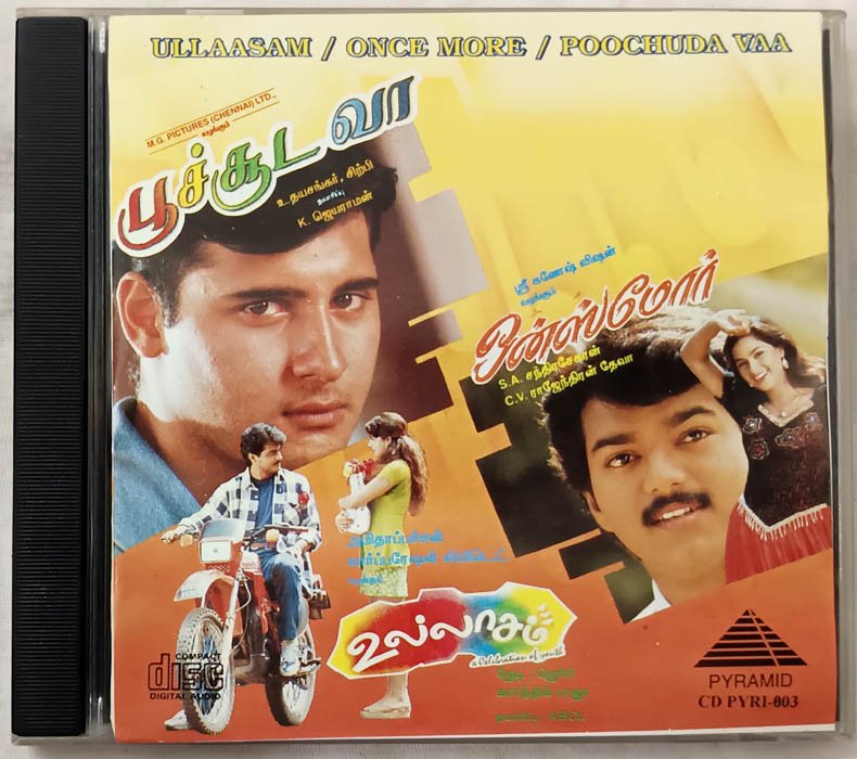 Ullaasam Once More Poochuda Vaa Tamil Audio cd