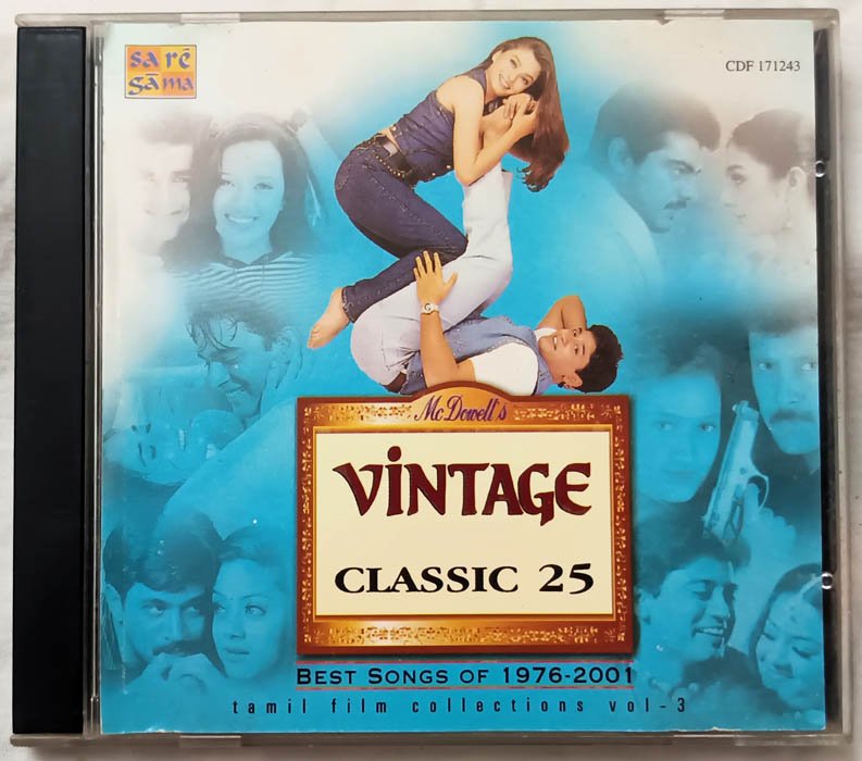 Vintage classic 25 Tamil Vol 3 Audio cd