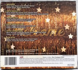Welcome Hindi Audio Cd by Himesh Reshammiya