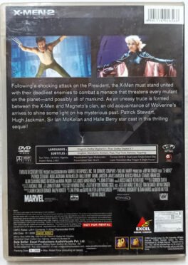 X-Men 2 English Movie Dvd