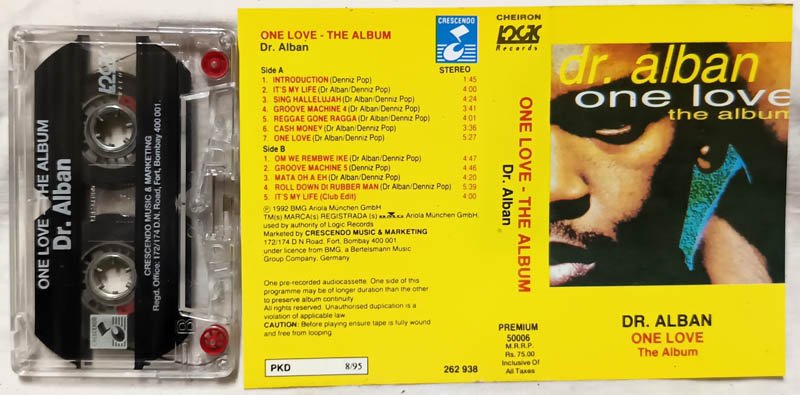 dr.Alban One Love The Album Audio Cassette