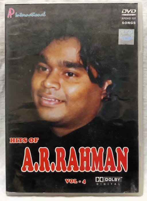 its of A.R.Rahman Vol.4 Tamil Movie Dvd Songs