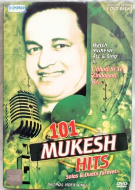 101 Mukesh Hits Solos and Duets Forever Songs 3 Dvd Pack