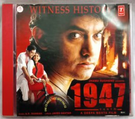 1947 Hindi Audio Cd By A.R.Rahman